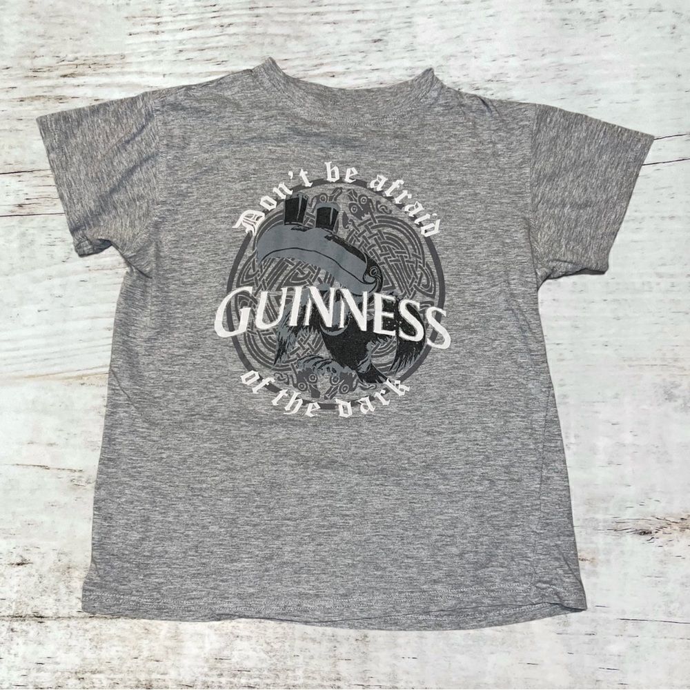 Authentic Guinness Brewery Gray Short Sleeve T Shirt Mens Size Small